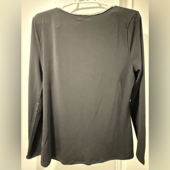 Badgley Mischka Embellished Top - Picture 4 of 4